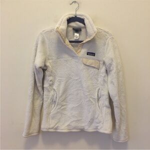 Patagonia Cream Fleece Pullover